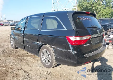 2011 Honda Odyssey Ex z USA, uszkodzony, nr VIN 5FNRL5H48BB098315